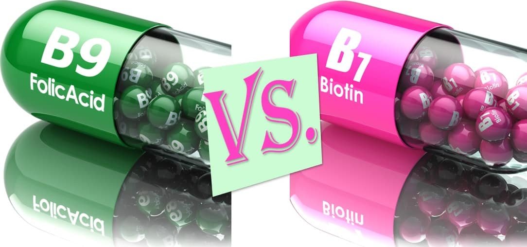 folic acid vs biotin